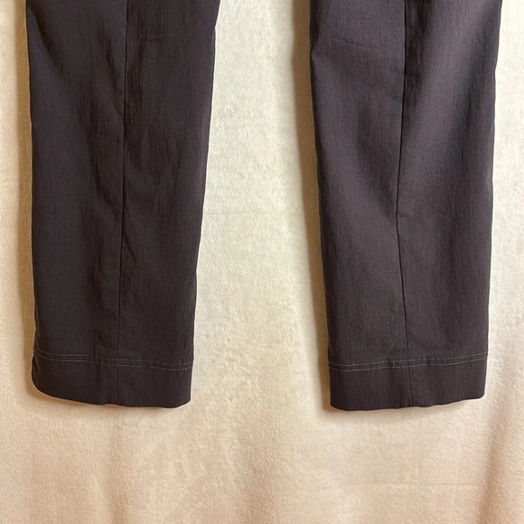 Stehmann Women's Ina Straight Stretch Pull On Grey Pants Size 4 - Picture 9 of 12